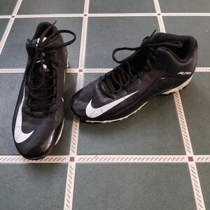 Nike Black & White Cleats - Alpha